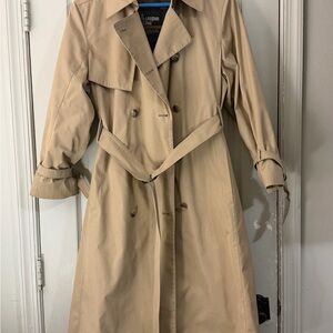 London Fog Beige Trench Coat
